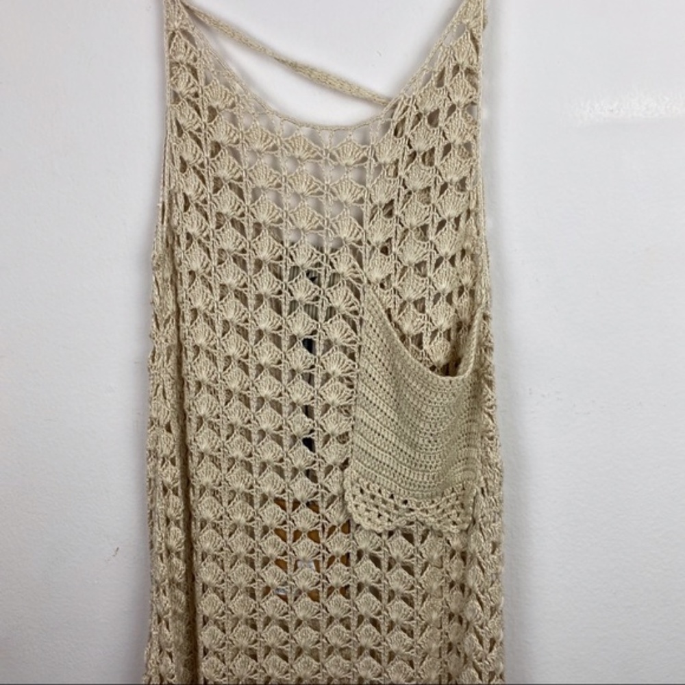 One Teaspoon Canyon Crochet Knit Beach Dress 8 - Picture 6 of 10